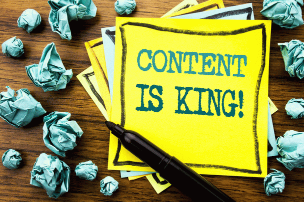 محتوا پادشاه است