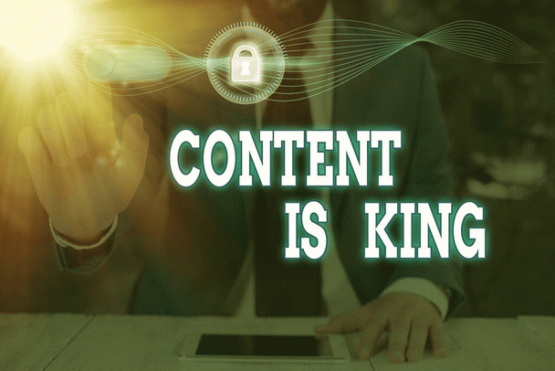 محتوا پادشاه است