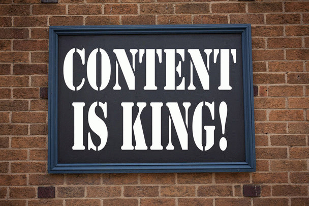 محتوا پادشاه است