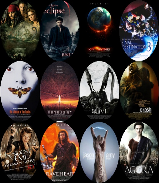 معرفی بهترین فیلم و سریال از نظر منتقدین و بینندگان - پوستر فیلم‌ها و سریال‌ها