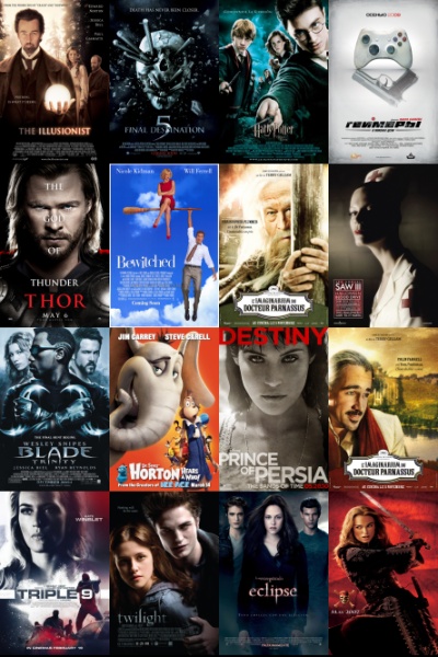 معرفی بهترین فیلم و سریال از نظر منتقدین و بینندگان - پوستر فیلم‌ها و سریال‌ها