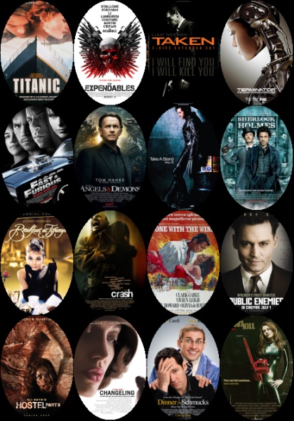 معرفی بهترین فیلم و سریال از نظر منتقدین و بینندگان - پوستر فیلمها و سریالها