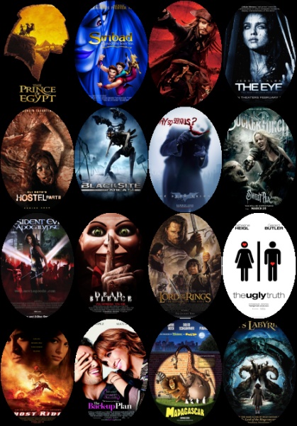 معرفی بهترین فیلم و سریال از نظر منتقدین و بینندگان - پوستر فیلم‌ها و سریال‌ها